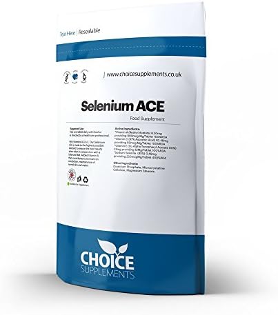 Selenium 220mcg with Vitamins A,C,E Miracle Mineral (30 Tablets Foil Bag)