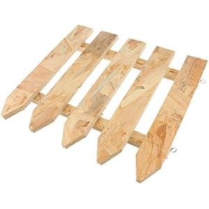 MagiDeal 1 Stück Ersatz Zuan Käfig, Schutzend Lattenzaun für Schildkrote Haustier - Beige