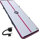 DAS PAKET ENTHÄLT: Eine Airtrack Matte (300x100x10 cm), eine elektrische Pumpe, eine Airtrack Tasche, ein Benutzerhandbuch und ein Reparatur-Set