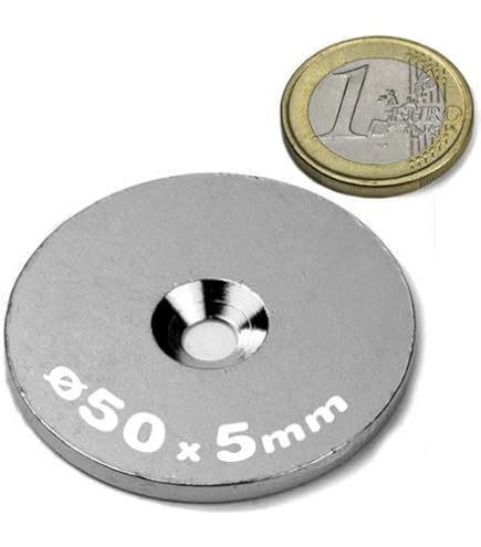 Magneti In Ferrite A Disco Wolfpack 20x3mm - Blister Da 4 Pezzi Per Hobbistica E Piccoli Lavori - Foto 10