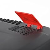 HECHT Elektro-Rasenmäher 1803 S Elektro-Mäher (1800 Watt, 46 cm Schnittbreite, 7-fache Schnitthöhenverstellung 30-75 mm, 60 L Fangsack) - 8