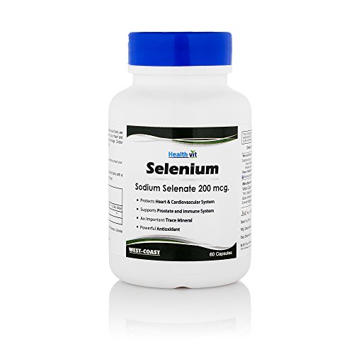 Healthvit Selenium 200 mcg - 60 Capsules RS.350 (50.00% Off) - Amazon