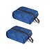 Produktbild Schönes Leben* 2er Set Schuhtaschen Schuhe Aufbewahrungstasche Schuhe Organizer Schuhbeutel für Reise Sport Koffer Gepäck (Blau)