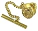 Produktbild Gold Tie Tack 9 ct Pferdekopf in Hufeisen