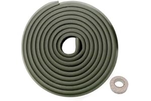 HIMRY 5 Mètre Rouleau en Mousse Anti Choc Protecteurs Bords de Table, L-Forme Rouleau Mousse Bord Protecteur pour Bébé et Enfants, Anti-Crash Protection sur Bords De Table, Noir KXD7000 Black