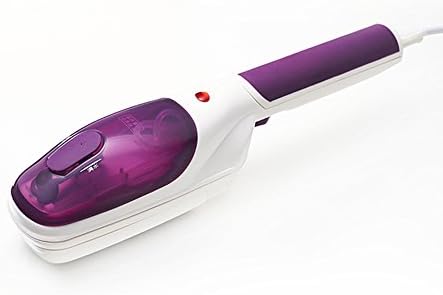 LJHA Garment Steamer Hand-held hot machine Small mini steam brush Travel portable steam brush purple blue 338 * 75 * 115mm Steamer ( Color : Purple )