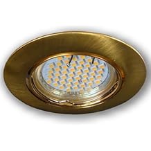 Led einbaustrahler messing gebürstet