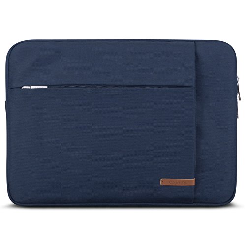 CASEZA MacBook Pro 13  2016  H  lle Blau London Laptop Sleeve Laptoptasche Laptoph  lle f  r das MacBook Pro 13  Dell XPS 13   11 12 Zoll Laptops - No