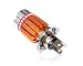 Auto Pearl - Premium Quality 2Pcs . H4 Multicolor Flasher 4-LED Head Lamp Bulb For - All Cars RS.499.00