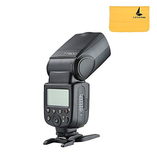 Godox TT600 2.4G Wireless Flash Speedlite Master/Slave Flash with Built-in Trigger System for Canon Nikon Pentax Olympus…