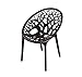 Nilkamal Crystal Chair (Black) RS.2030.00