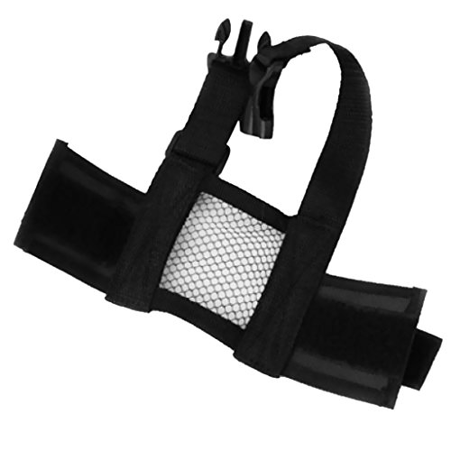 Pet-Dog-Soft-Adjustable-Mesh-Anti-Barking-Anti-Bitting-Anti-Chewing-Muzzle-Black-S