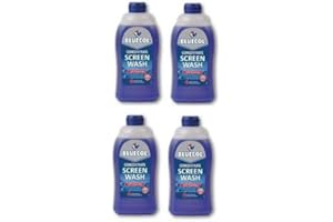 Bluecol BLS010 Concentrated Windcreeen Screenwash 1 Litre x 4