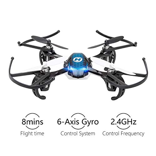 Holy Stone HS170 Predator Mini RC Helicopter Drone 2.4Ghz 6-Axis Gyro 4 Channels Quadcopter Good Choice for Drone Training