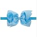 Imported 1Pcs Baby Girls Bowknot Headbands Hair Bands Photography Props Light Blue RS.140.00