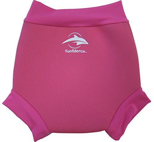 Konfidence Neoprene Swim Nappy - Pink, 2X-Large