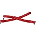 Produktbild elastische spiralförmige Polyester-Schnürsenkel 4mm*20cm in rot