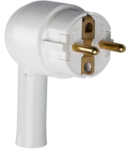 Fiche caoutchouc étanche ip44 2p+t 16 a male droite Fiche caoutchouc étanche ip44 2p+t 16 a male droite