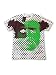 Produktbild Aon Black Limited Edition T-Shirt with Spots M RRP £48.99
