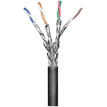 100m Draka Datenkabel Erdkabel Cat 7 schwarz Paare in: Amazon.de ...