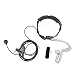 Produktbild Semoic Throat Vibration Kopfhoerer -Throat Mikrofon Headset PTT Fuer Walkie Talkie BAOFENG Tragbares Radio UV 5R BF-888S 2-Pin