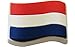 Produktbild crocs Jibbitz Anstecker viele Motive (Holland Flagge)
