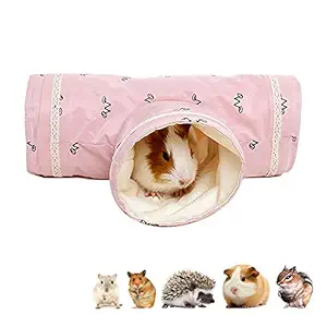 Amakunft Guinea Pig Tunnels and Tubes, Guinea Pig Hideaway Play Toy, Tunnel for Hedgehog, Hamster, Mice, Rats, Gerbil Rat, Squirrel