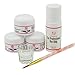Coscelia Simple Acrylic Powder Liquid Starter Kit with Nail Art Brush