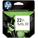 Produktbild Original HP 22Xl C9352C Tintenpatrone Dreifarbig cyan, magenta, gelb Deskjet / PSC/ Photosmart/ Officejet druken -(Frustfreie Verpackung) - Folie verschweißt Tinte
