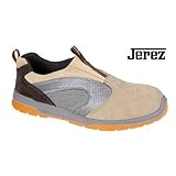 zapatos de seguridad boris sin cordones mocassini en ante antinfortunistiche Beta Work 7334t Jerez