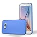 Produktbild Cadorabo Hülle für Samsung Galaxy S6 - Hülle in METALLIC BLAU – Handyhülle aus TPU Silikon im Matt Metallic Design - Silikonhülle Schutzhülle Ultra Slim Soft Back Cover Case Bumper