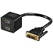 Produktbild Goobay MMK ADAP 18 + 1 DVI-D > 2 x HDMI DVI-D 2 x HDMI F schwarz-Adapter Cable – Adapter für Kabel (DVI-D, 2 x HDMI F, schwarz)