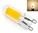 Produktbild 3x G9 mini LED 2,5 Watt aus Glas COB warmweiß Glühbirne Birne Lampe Leuchtmittel