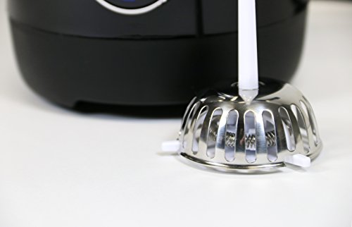 Caso 1663 Crema Latte und Choco Design Milchaufschäumer mit Induktion und besonderer Choco-Funktion zur Herstellung heißer Trinkschokolade aus Schokoladenstückchen, 500 W - 13