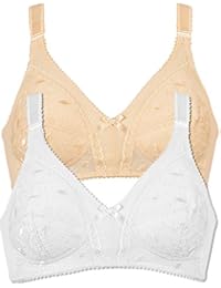 Naturana Pack de dos Sujetador con relleno suave sin aros 805467