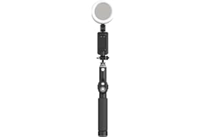 VITANO 3'' Ring Light with 66-in Extendable Detachable Tripod Stand, LED Dimmable Circle Lighting with Phone Holder Bluetooth Shutter Remote for Live Streaming, Selfie, Tiktok, Youtube