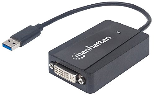 Preisvergleich Produktbild Manhattan 152310 USB 3.0 auf DVI-Konverter schwarz