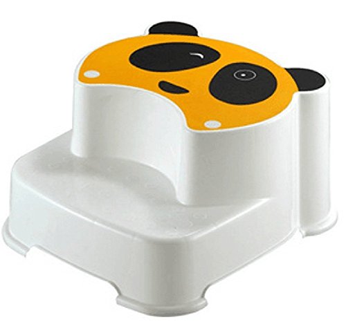 Corron Baby Step Stool - Non-slip Panda Step (Yellow)