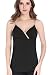 Intimate Portal Women Gaia Nursing Cami Tank Breastfeeding Tops 2-Pk Black Red Large