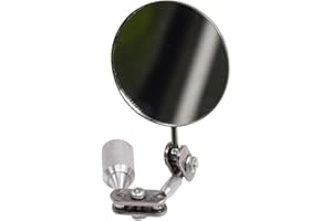 HARDK Inspection Mirror Magnetic Base - 2.15 in. Swivel Angle Ball Joint Antenna Mirror Arc MIG Spot Welding Equipment Inspection Tools