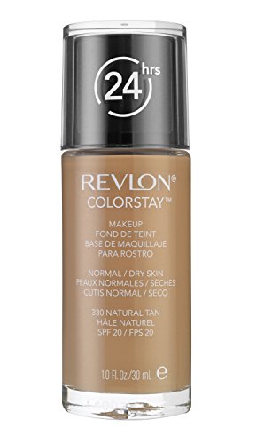 Revlon ColorStay Makeup Foundation for Normal/Dry Skin - 30 ml, Natural Tan