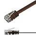 Produktbild Ligawo 1014163.0 Patchkabel Netzwerkkabel Cat6 Flexibel Slim Design Flachkabel (2m) braun