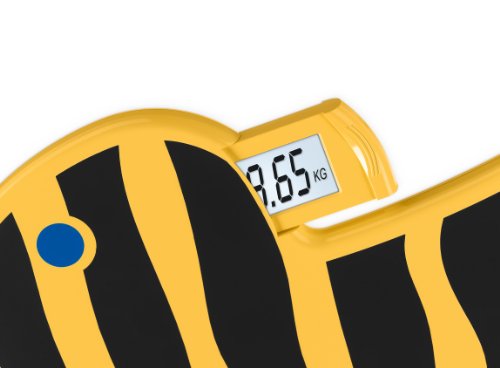 Janosch by Beurer JPS 11 Personenwaage, Waage in Tigerentenform und ausschiebbarem LCD-Display bis 100 kg - 3