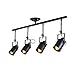 Produktbild TXDZ Verstellbare antike Scheinwerfer 1/2/3 / 4Lampen LED Vintage Industrial Spotlight American Country Bar Cafe Bekleidungsgeschäft Metalldeckenleuchten (Edition: 4-Lights)
