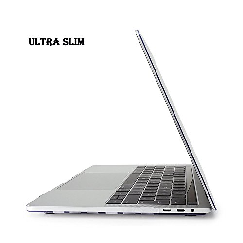New MacBook Pro 13 2017 Retina Funda TopAce High Quality Hard Cover Caso Ultra Delgado Multi Colores Cubierta Pl  stica para Apple MacBook Pro 13 2017  Transparente 