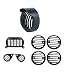 Auto Hub Metallic Bullet Grill Set For Royal Enfield Standard - Set of 8 RS.749.00