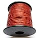 Produktbild K2-Accessories 90 Meter 1 mm rot gewachstes Baumwollband c0590/by Rolle
