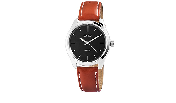 cmW Monza meccanico orologio bracciale in pelle marrone Orologio da uomo a  carica manuale : Amazon.it: Orologi