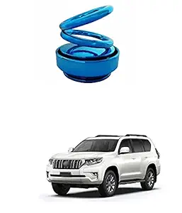 PRIKNIK Solar Energy Rotating Car Perfume with Long Lasting Organic Fragrance, Feel-Good Premium Car Air freshener Compatible with Toyota Land Cruiser Prado