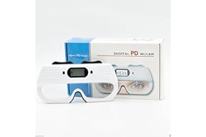 Optisk digital PD linjal pupilometer interpupillär avståndsvåg med minnesfunktion